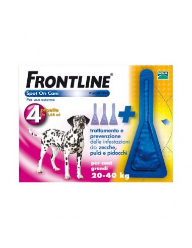 Frontline Spoton Cane *4 Pipette 2,68 Ml 20-40 Kg