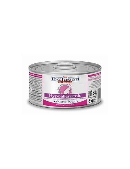 Exclusion Diet Hypoallergenic Cat Maiale E Patate 85Gr