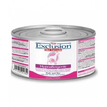 Exclusion Diet Hypoallergenic Dog Maiale E Piselli 200Gr