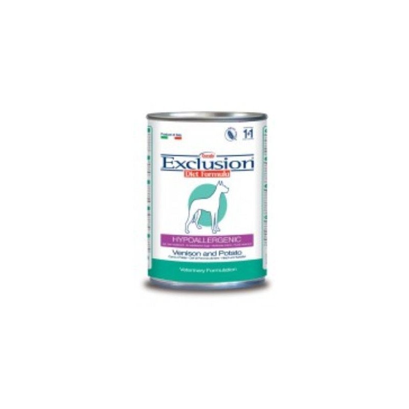 Exclusion Diet Hypoallergenic Dog Cervo E Patate 400Gr