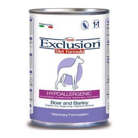 Exclusion Diet Hypoallergenic Dog Cinghiale E Patate 400 Gr