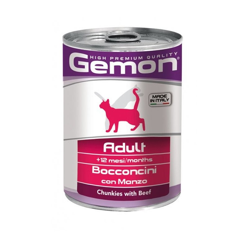 Monge Gemon Cat Adult Bocconi Manzo 415 Gr