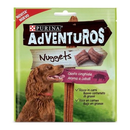 Snack Purina Adventuros Nuggets Cinghiale 90 Gr