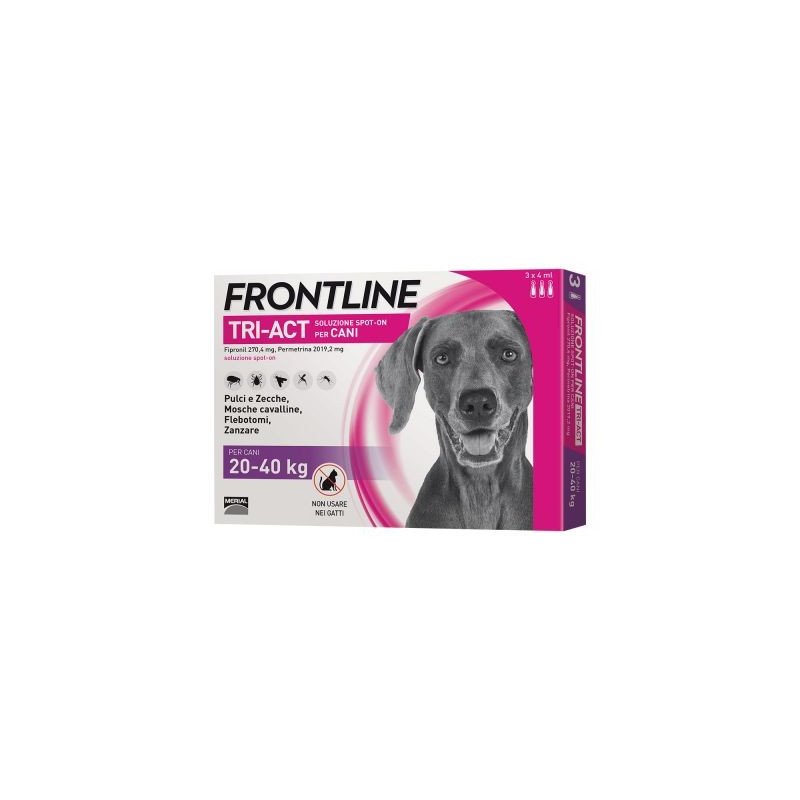 Frontline Tri-Act*6 Pipette 4 Ml 20-40 Kg