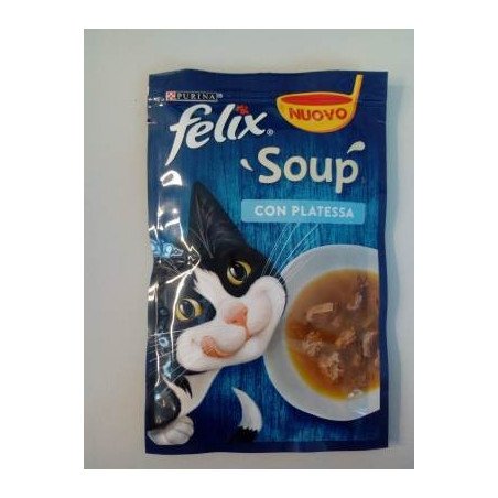 Purina Felix Soup Platessa 48Gr