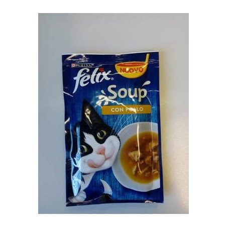 Purina Felix Soup Pollo 48Gr