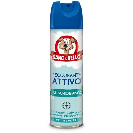 Bayer Sano E Bello Deodorante Spray Al Muschio Bianco 250 Ml