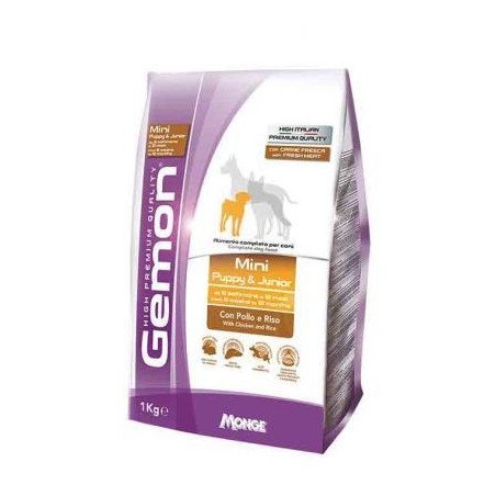 Monge Gemon Dog Mini Puppy Pollo 1 Kg