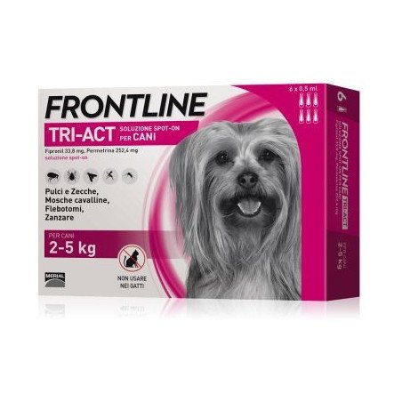 Frontline Tri-Act*3 Pipette 0,5 Ml 2-5 Kg