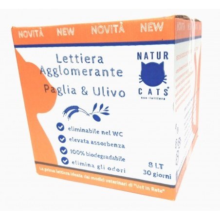 Lettiera Vegetale Natur Cats 8 Lt.