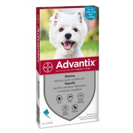 Advantix Spot On 1 Ml x 1 Pipetta 4-10 Kg