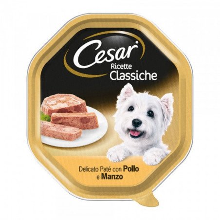 Cesar Ricette Classiche PatÃ¨ Pollo e Manzo 150G