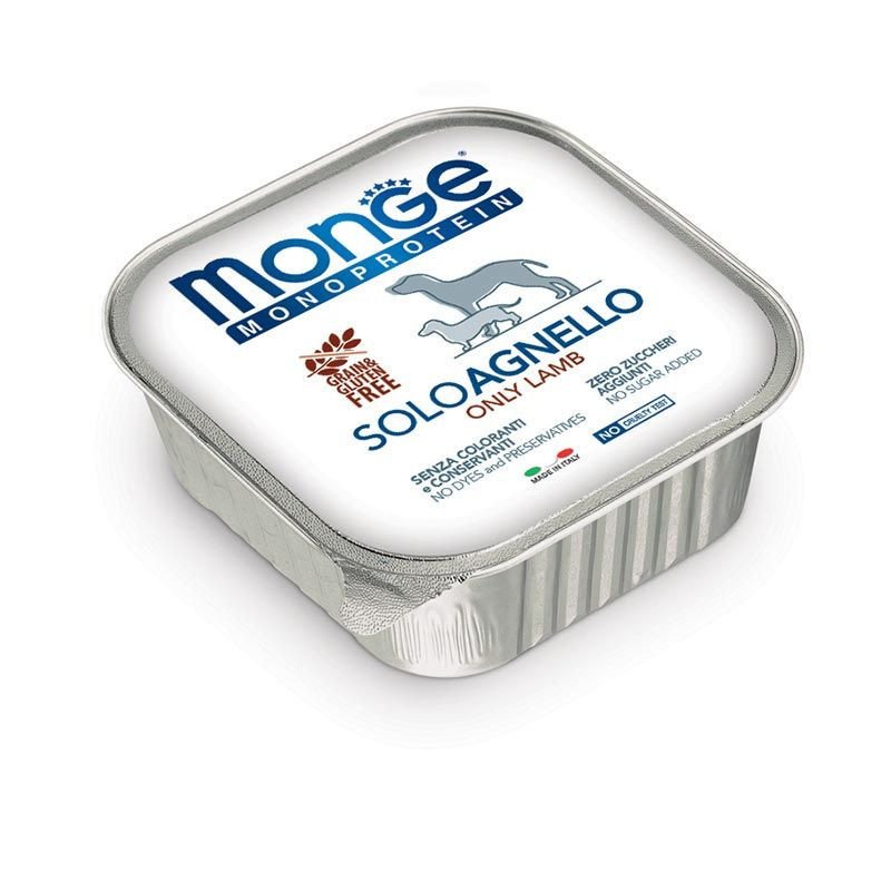 Monge Cane 100% Solo Agnello 150 Gr