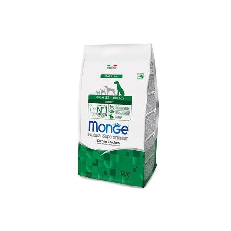 Monge Natural Superpremium Maxi Adult Ricco di Pollo 12 Kg