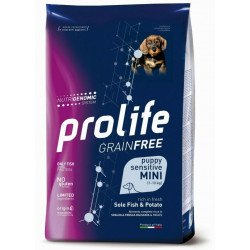 Prolife Sensitive Grain Free Puppy Mini Sogliola e Patate 7 Kg