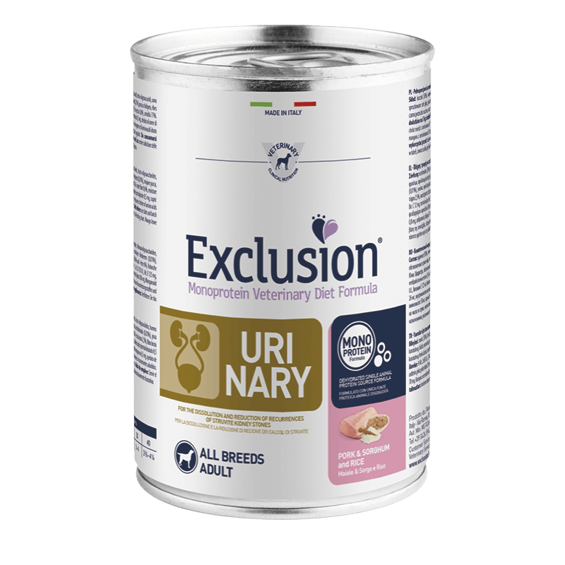 Exclusion Diet Urinary Maiale E Sorgo 400 Gr