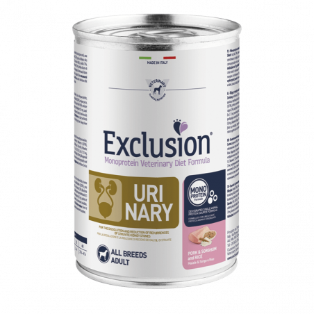 Exclusion Diet Urinary Maiale E Sorgo 400 Gr