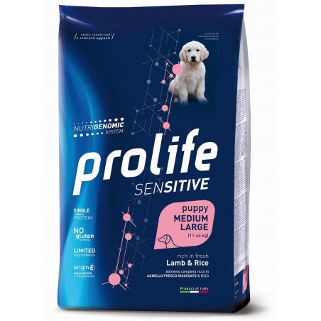 Prolife Sensitive Puppy Mini Agnello e Riso 2 Kg