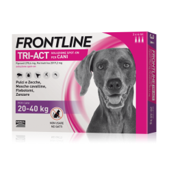 Frontline Tri-Act*3 Pipette 4 Ml 20-40 Kg