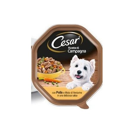 Cesar Ricette Campagna Pollo E Verdurine 150 Gr