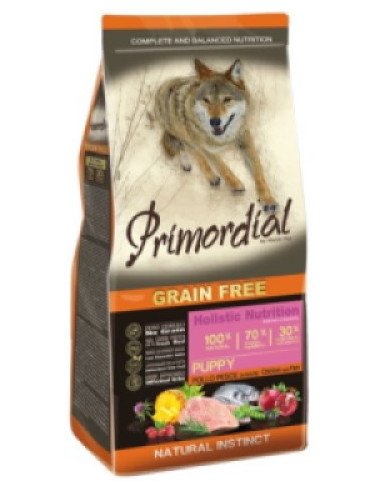 Primordial Grain Free Cane Puppy Pesce E Pollo Kg 20