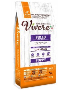 Vivere Low Grain Puppy Gluten Free Pollo Maxi 12 kg