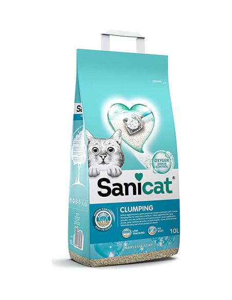 Lettiera Sanicat Clumping Marsiglia 16 Lt.