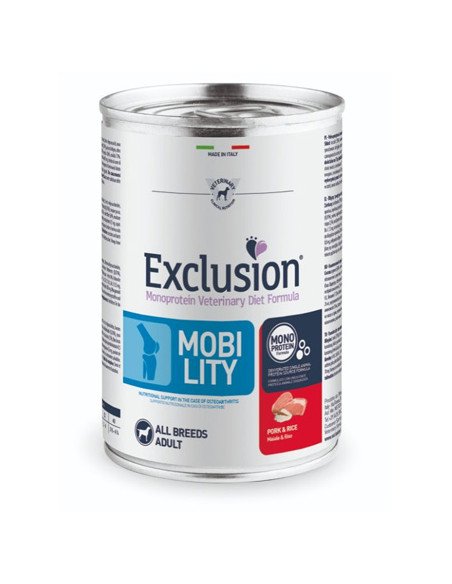 Exclusion Diet Mobility Dog Maiale E Riso 400gr