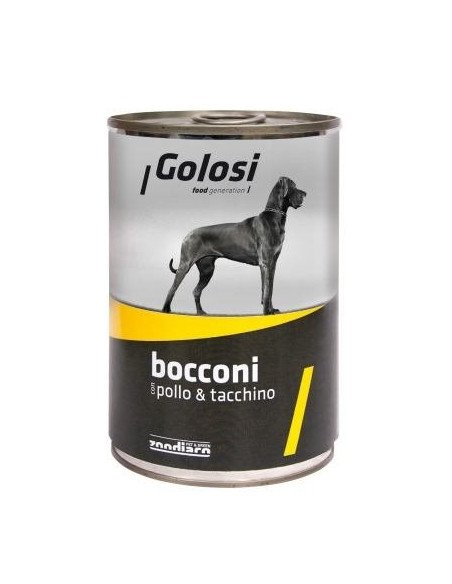 Golosi Dog Bocconi Pollo & Tacchino 1250 Gr.