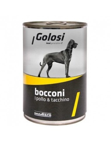 Golosi Dog Bocconi Pollo & Tacchino 1250 Gr.