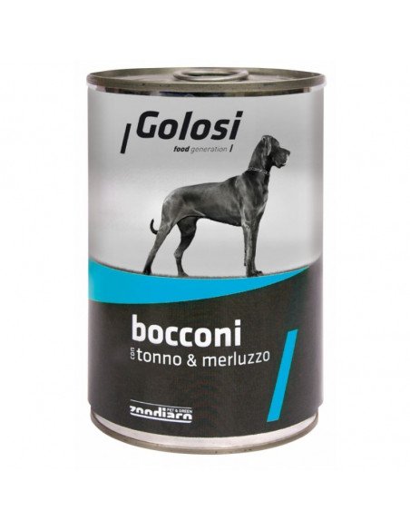 Golosi Dog Bocconi Tonno & Merluzzo 1250 Gr.