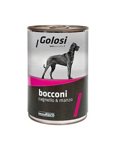 Golosi Dog Bocconi Agnello & Manzo 1250 Gr.