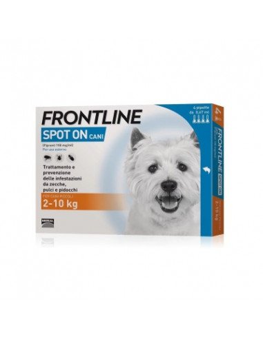 Frontline Spoton *4 Pipette 2-10 Kg