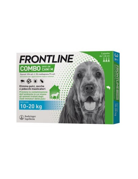 Frontline Combo Spot-On Cani *3 Pipette 1,34 10-20 Kg