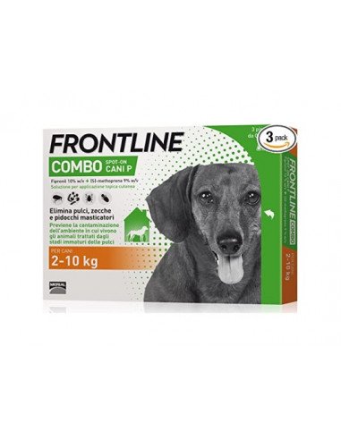 Frontline Combo Cani *3 Pipette 2-10 Kg