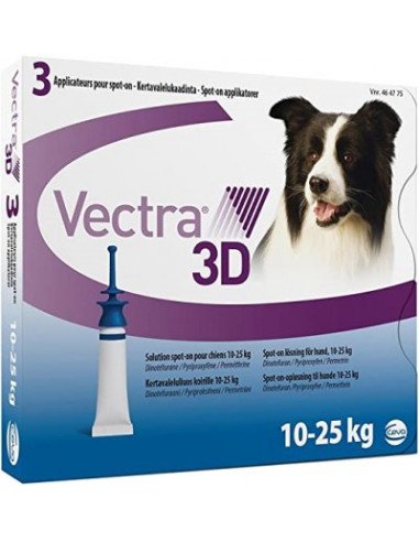 Vectra 3D 3 Pipette 10-25 Kg Blu