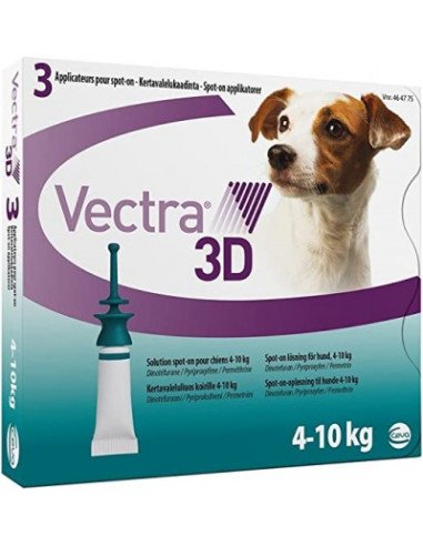 Vectra 3D 3 Pipette 4-10 Kg Verde