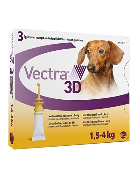 Vectra 3D 3 Pipette 1,5-4 Kg Giallo