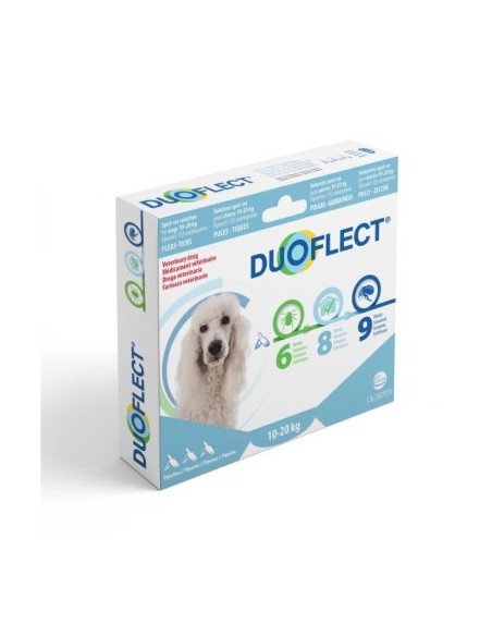 Duoflect 3 Pipette 10-20 Kg Cani