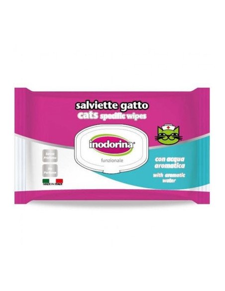 Inodorina Salviette Funzionali Per Gatto 40 Pz.