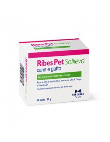 Nbf Lanes  Ribes Pet Sollievo Cani e Gatti 30 Perle