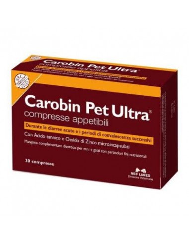 Nbf Lanes Carobin Pet Ultra Cane e Gatto 30 Compresse