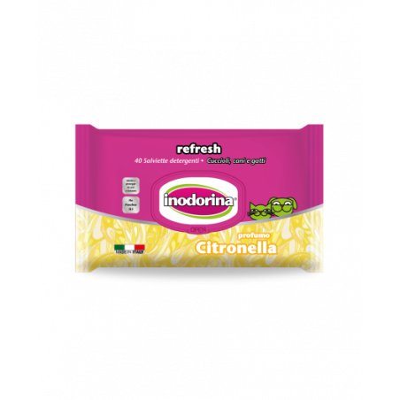 Salviette Citronella Inodorina 40 Pz