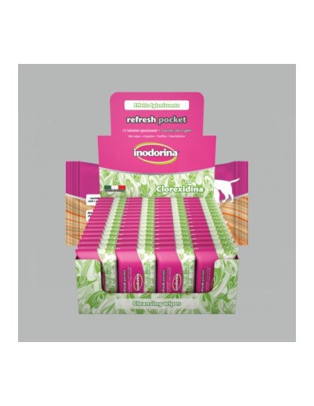 Inodorina Salviette Pocket Clorexidina 15 Pz