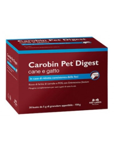 Nbf Lanes  Carobin Pet Digest granulare 30 Bustine