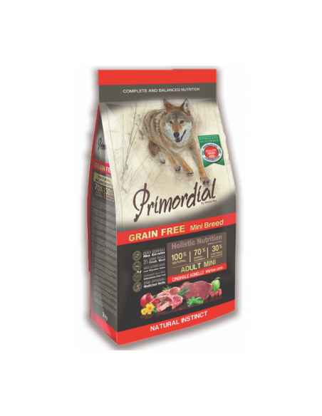 Primordial Grain Free Cane Adult Mini Cinghiale e Agnello Kg 6