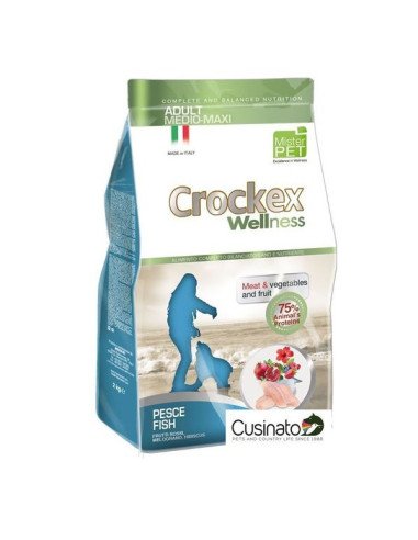 Crockex Wellness  Adult Medium Maxi Pesce Kg 12