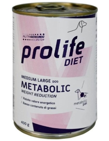 Prolife Diet Dog Metabolic 400g per Cani