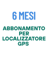 Abbonamento Per Localizzatore GPS Validità 6 mesi